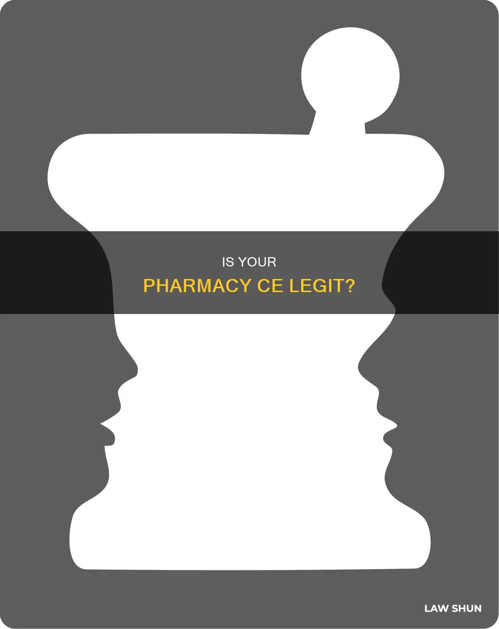 how can i tell if my pharmacy ce is law