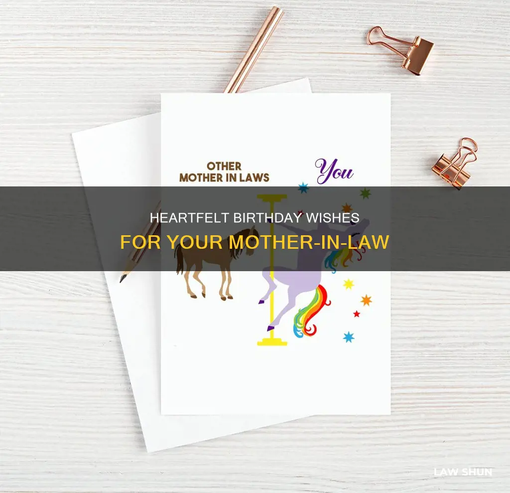 how can i wish my mother in law happy birthday