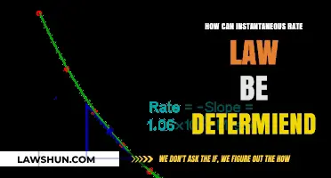 Instant Rate Laws: Determining Reaction Rates