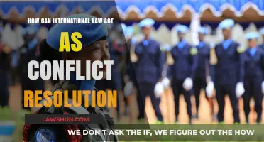 International Law: Conflict Resolution's Peaceful Pathway