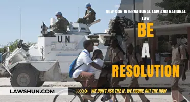 International and National Law: Resolving Conflict