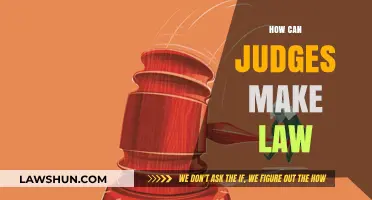 Judicial Lawmaking: Judges' Role in Creating Laws