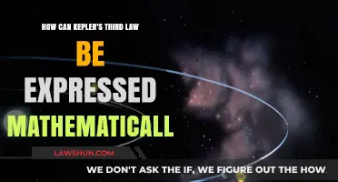 Kepler's Third Law: A Mathematical Expression of Harmony in Orbits