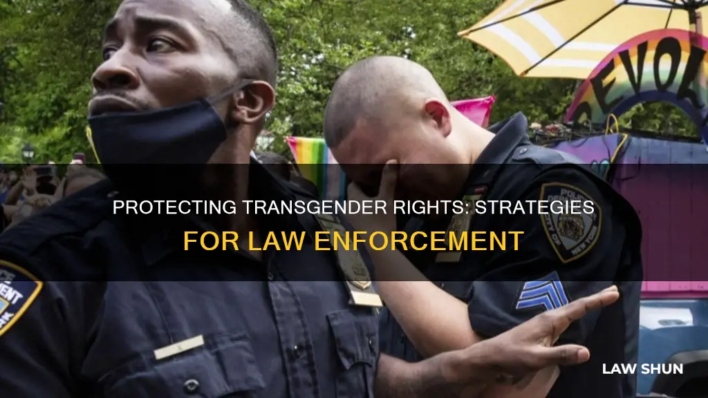 how can law enforcement reduce crimes against transgender