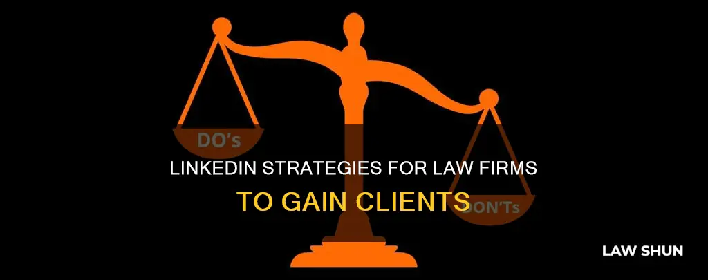 how can law firms leverage linkedin