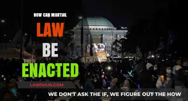 Martial Law: When and How It's Enacted