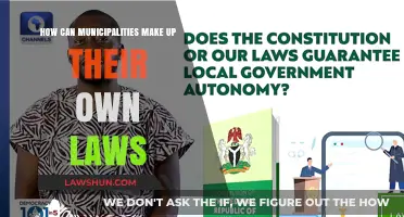 Municipalities: Creating Their Own Laws, How?