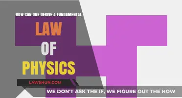 Unveiling the Laws of the Physical Universe