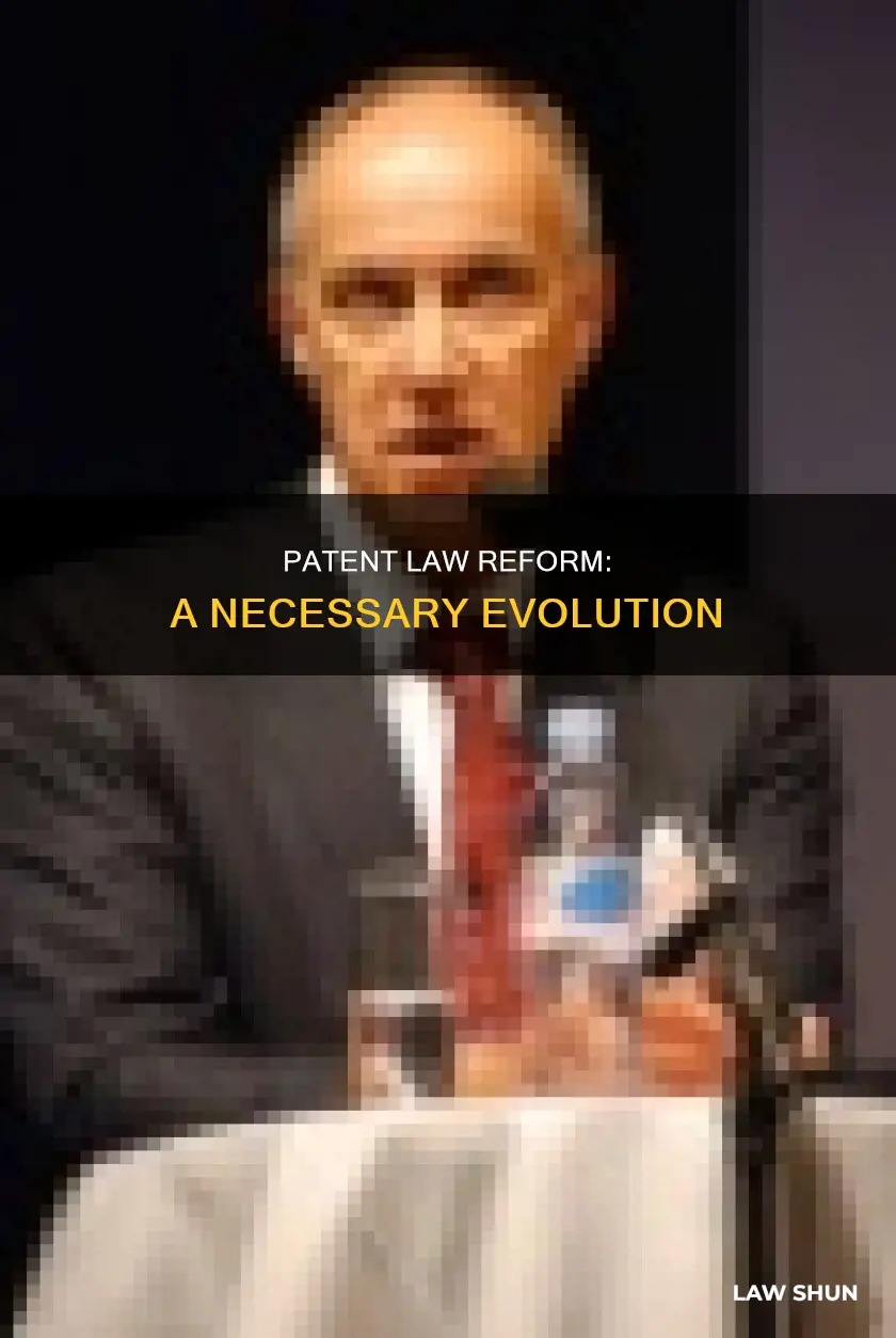 how can patent law be changed