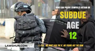 Police Powers: Detaining Minors, Understanding Rights