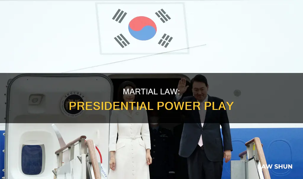 how can president declare martial law