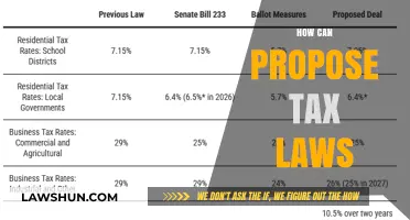 Proposing Tax Laws: A Guide to Getting it Right