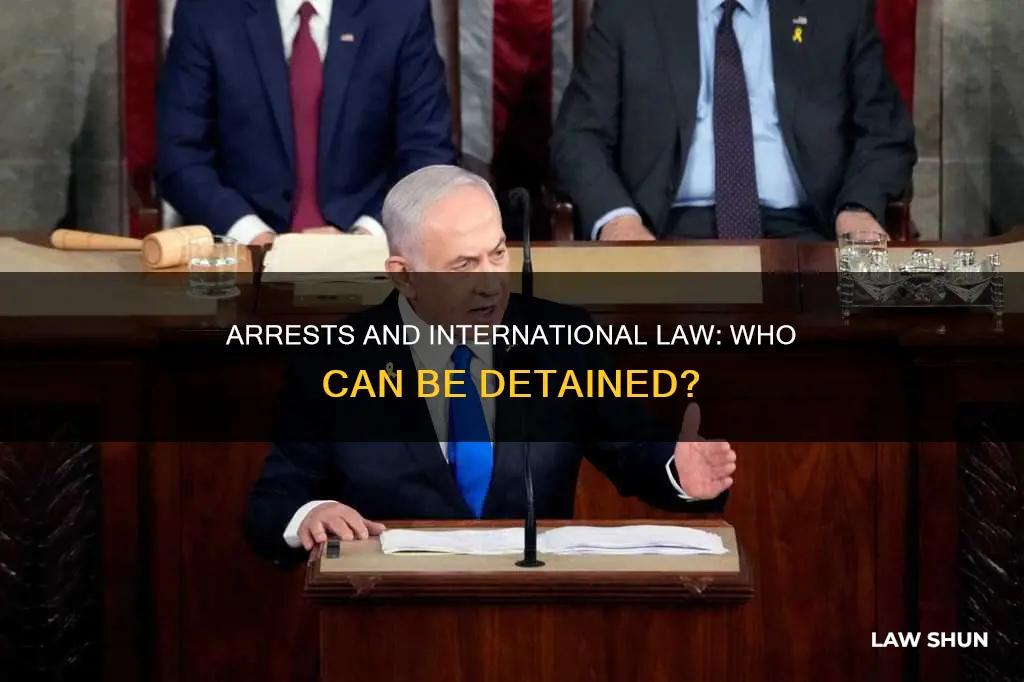 how can someone get arrested under international law