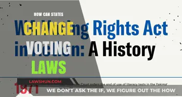 Voting Laws: States' Power to Change Them