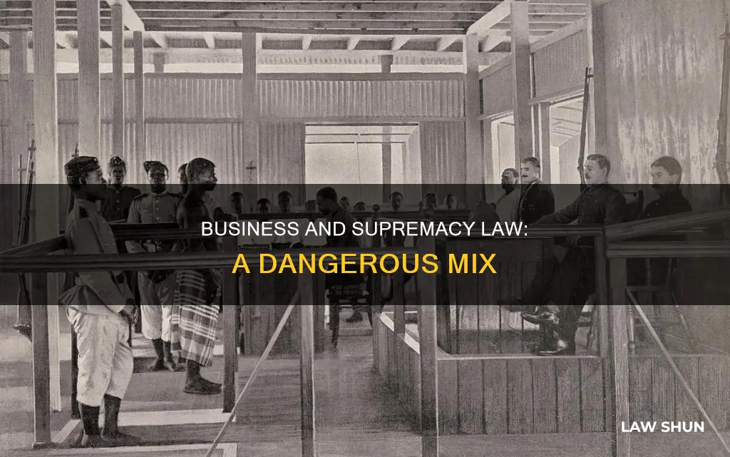 how can supremacy law hurt business