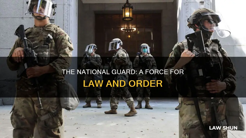 how can the national guard be used as law enforcement