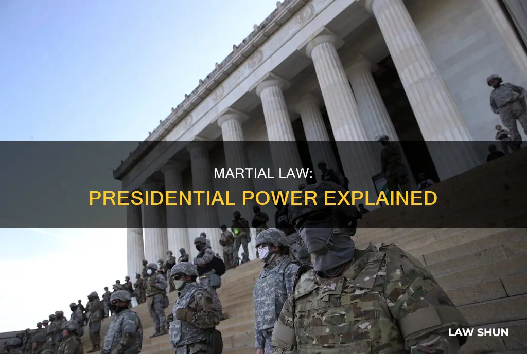 how can the president enact martial law