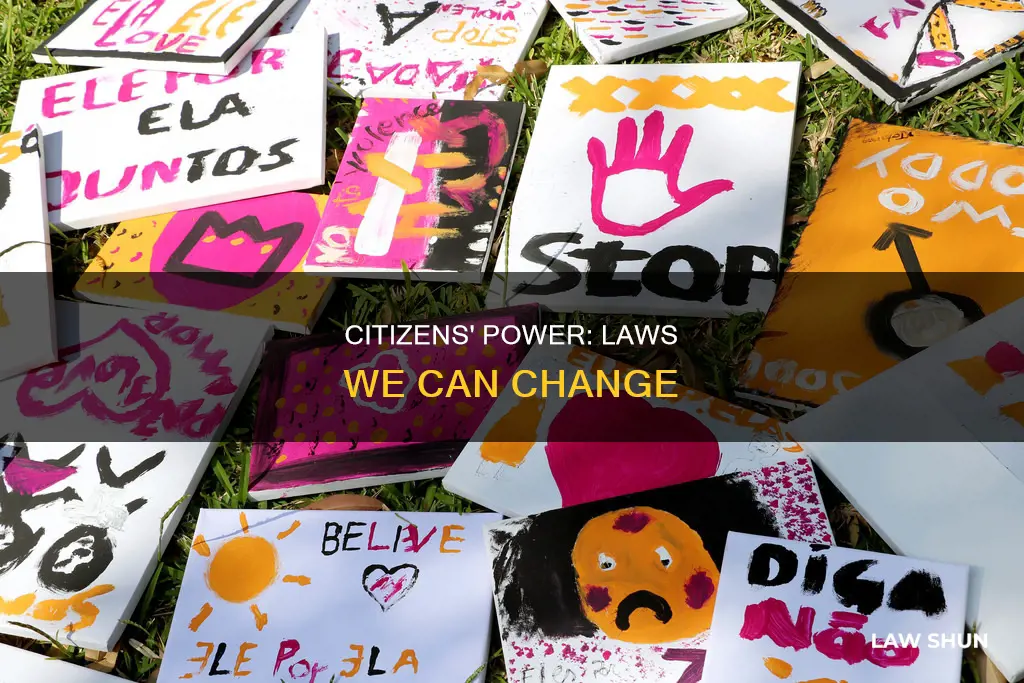 how can we take action as citizens for new law