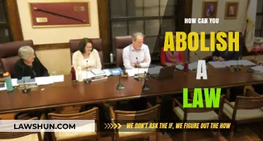 Abolishing Laws: A Guide to Making Change