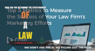 Measuring Law Effectiveness: What Really Works?