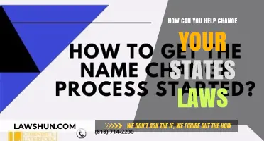 Take Action: Change Your State's Laws