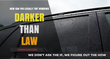 Customizing Car Windows: Navigating Legal Limits