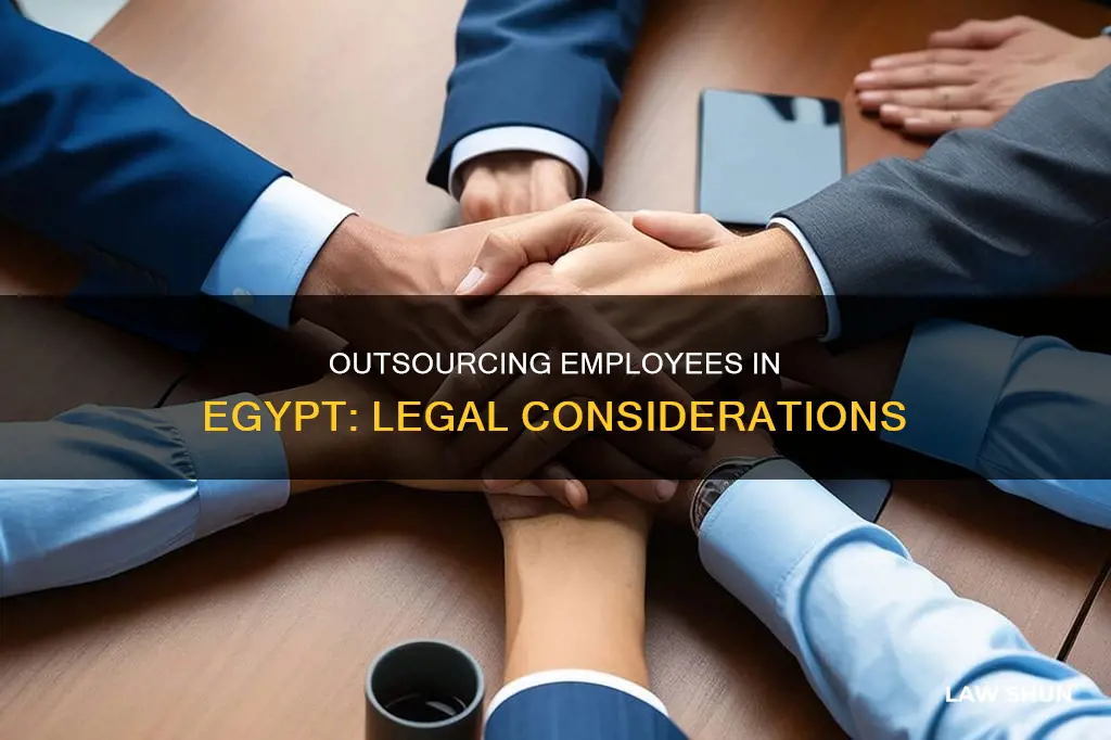 how can you outsource an employee under egyptian law