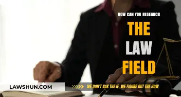 Researching the Law Field: A Beginner's Guide