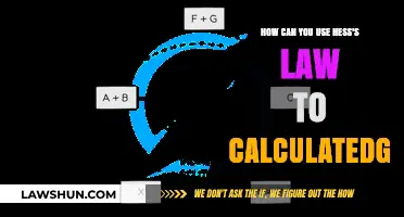Hess's Law: A Shortcut to Determining Reaction Enthalpy Changes