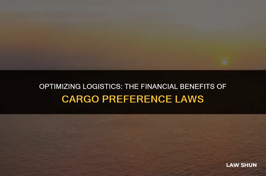 how cargo preference laws save money