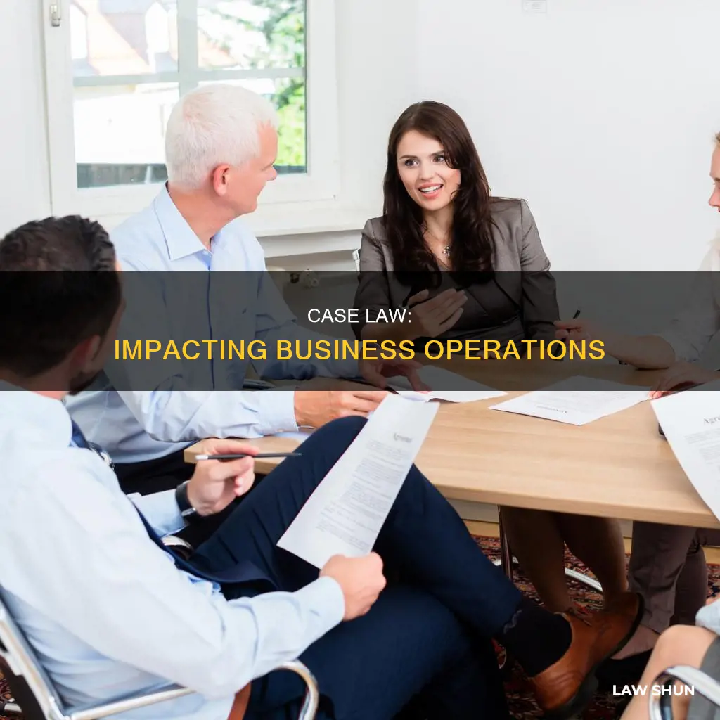 how case law affects businesses