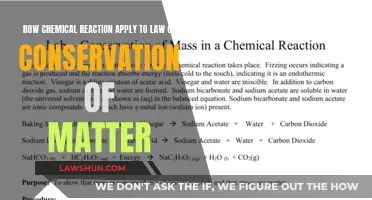 Chemical Reactions and the Law of Conservation of Matter