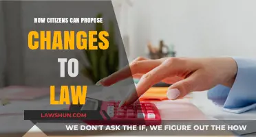 Proposing Law Changes: Citizen Power