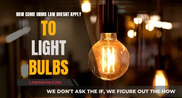 Ohms Law and Light Bulbs: An Exception Explained