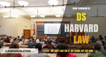Harvard Law: The DS Acceptance Rates
