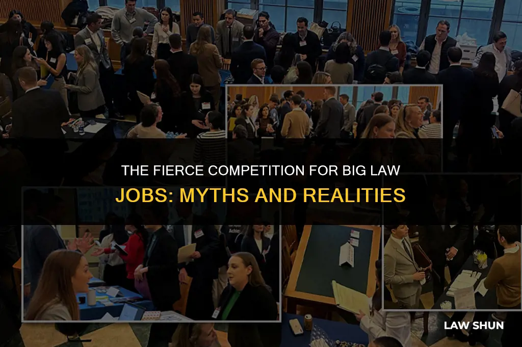 how competitive are big law jobs