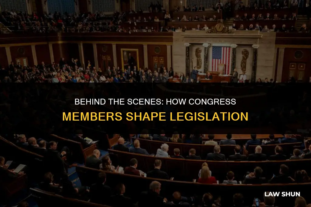 how congress members influence specific laws
