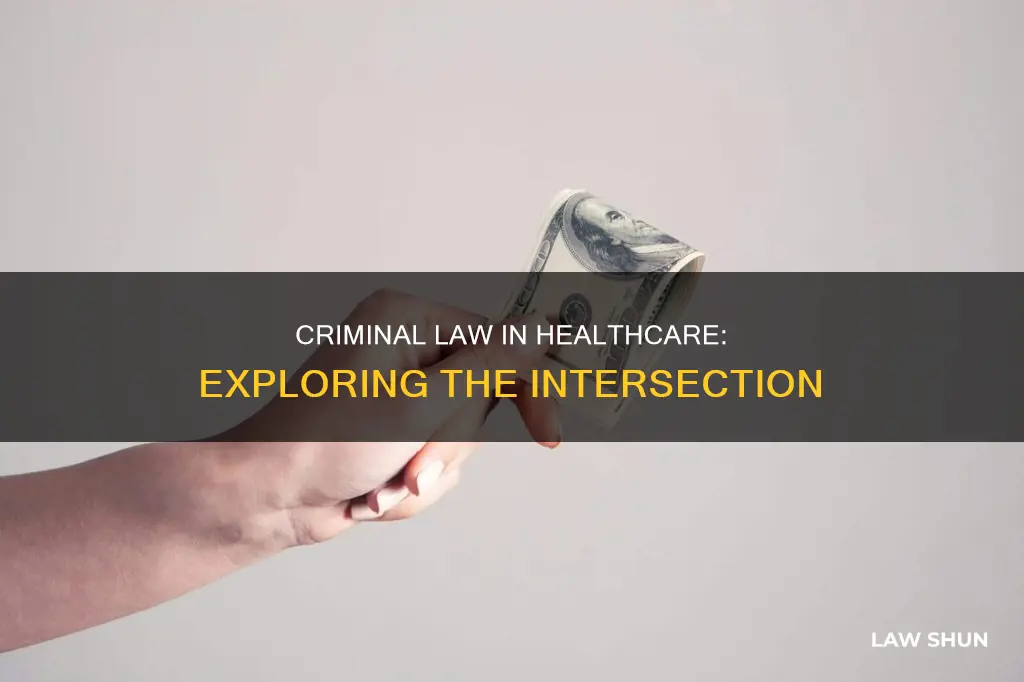 how criminal law can be seen within the healthcare field