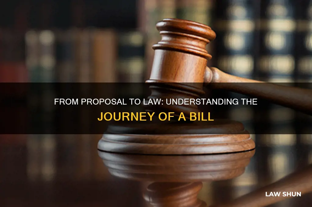 how deos a bill come to law