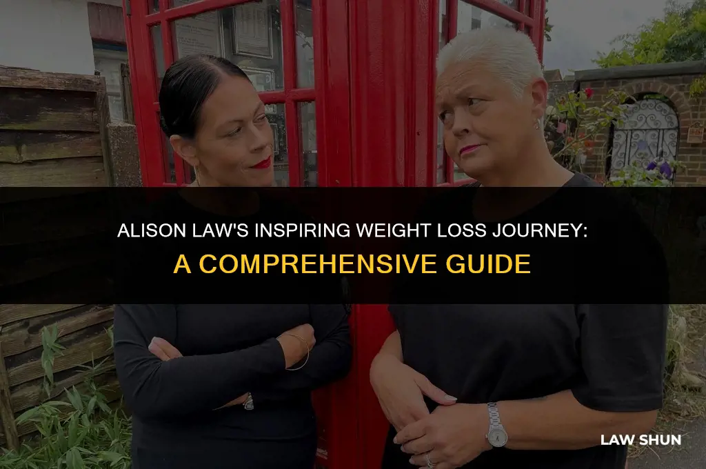 how did alison law lose weight