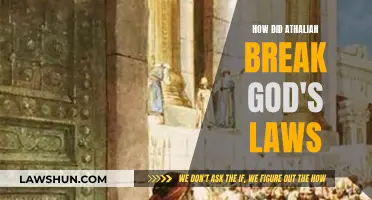 Athaliah's Reign: Breaking God's Laws