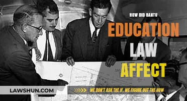 Bantu Education Law's Devastating Impact on South African Society and Culture