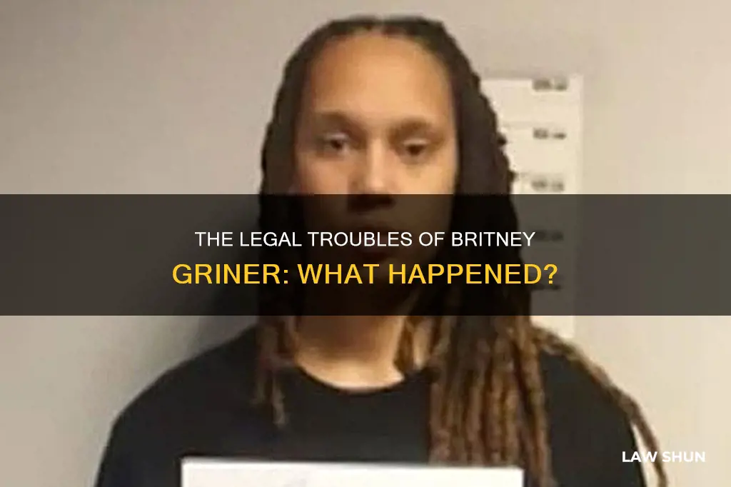 how did britney griner break the law