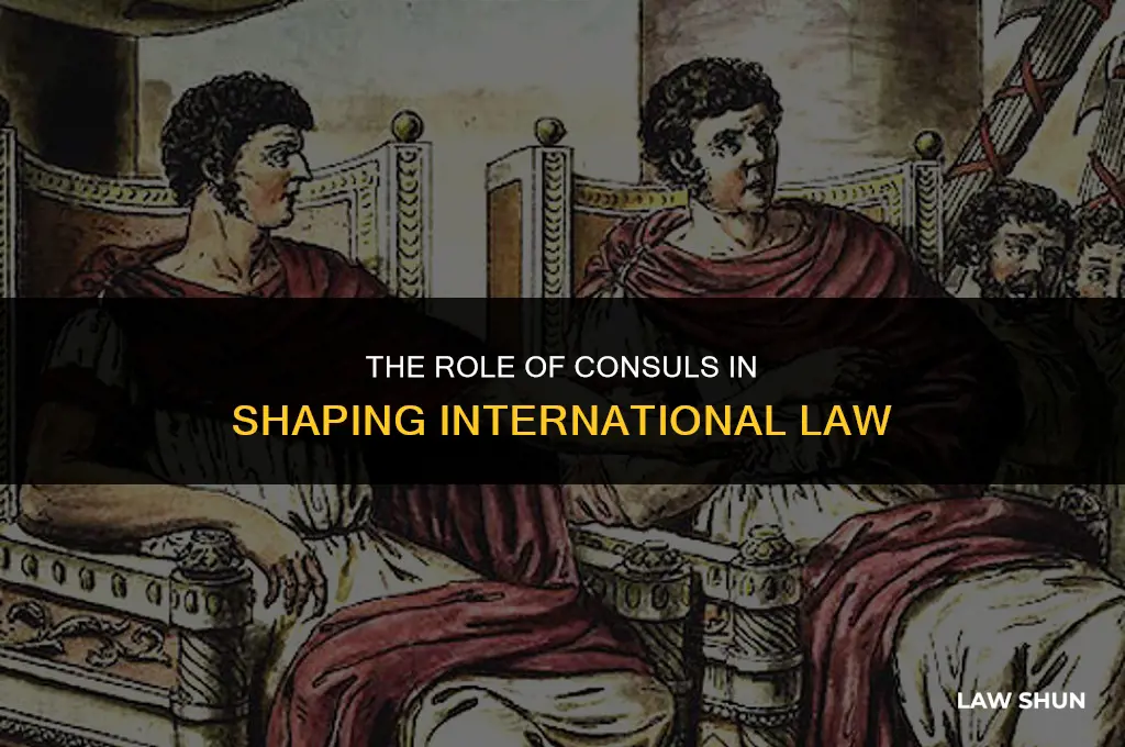 how did consuls help in law