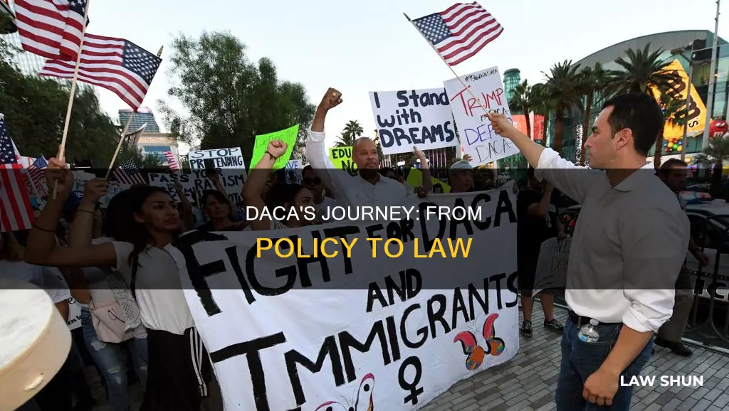 how did daca become a law