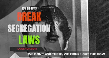 Elvis' Dance with Segregation: Breaking Laws with Moves