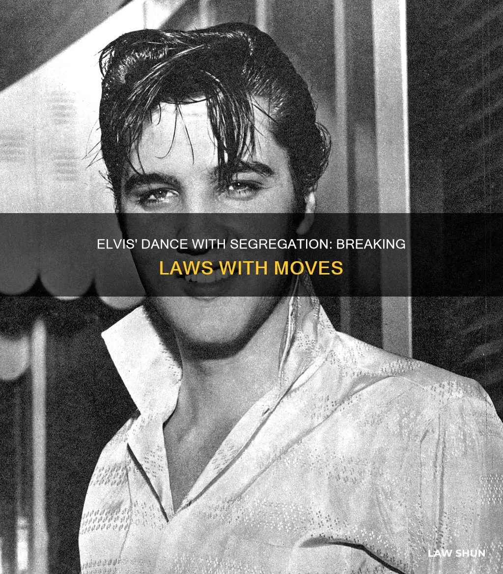 how did elvis break segregation laws