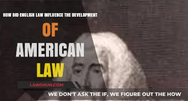 English Law's Legacy: Shaping the Foundations of American Legal Systems