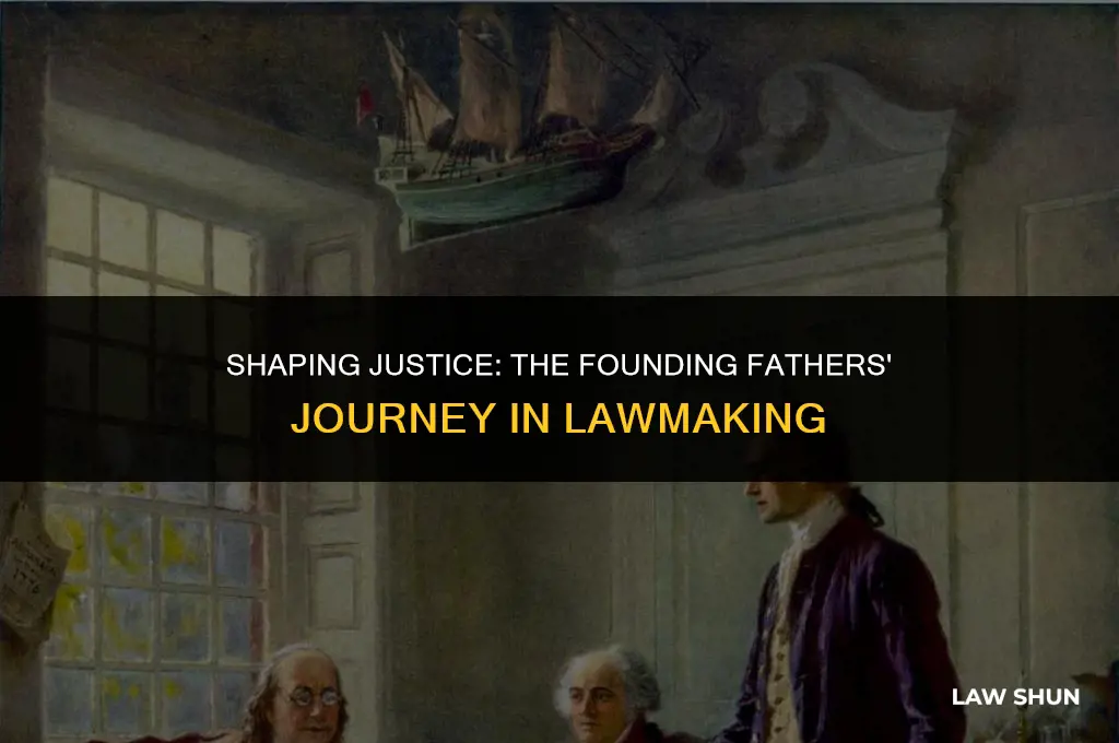 how did founding fathers develop law