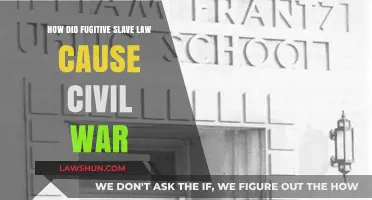 Fugitive Slave Law's Role in Sparking the Civil War